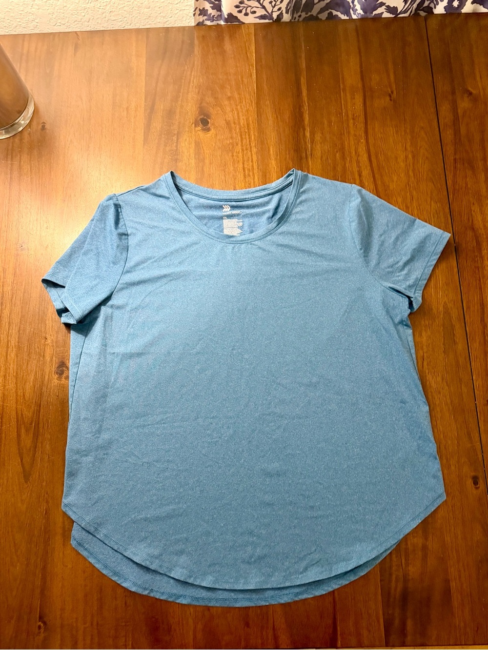 all in motion Blue Crew Neck Short Sleeve Tee